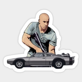 Dominic toretto / Vin diesel Sticker